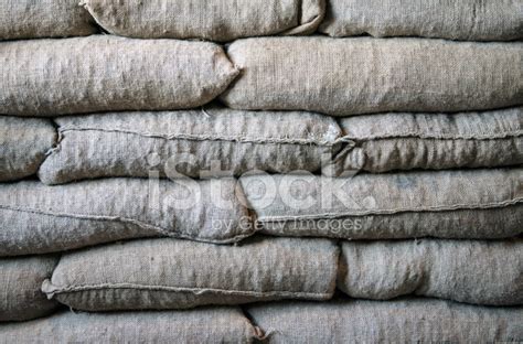 Sandbag Wall Stock Photo | Royalty-Free | FreeImages