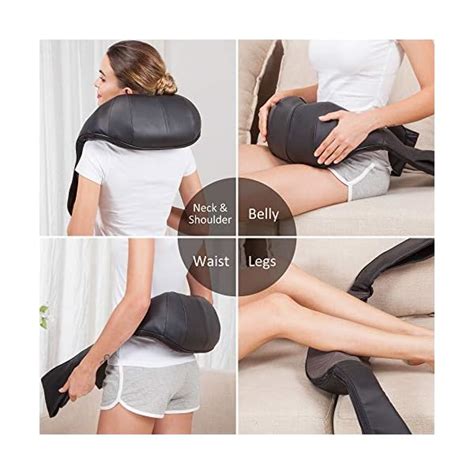 Snailax Cordless Neck Back Massager Shiatsu Neck And Shoulder