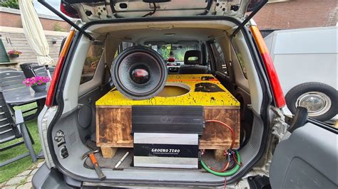 189 New Subwoofer Box For My Honda Crv Youtube