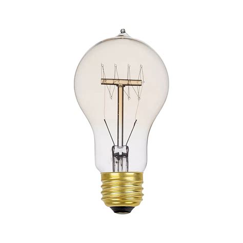 Globe Electric 60 Watt Incandescent E26 Base A19 Edison Vintage Quad