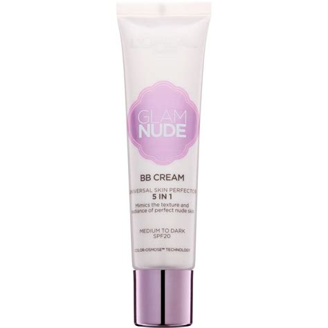 L ORÉAL PARIS GLAM NUDE BB Cream 5 in 1 SPF 20 notino co uk