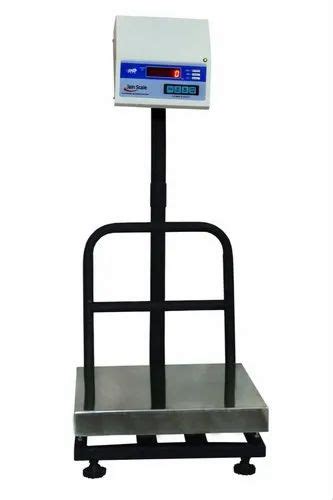 Mild Steel 400mm Digital Platform Weighing Scale Size 400 X 400 Mm At