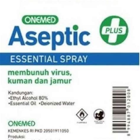 Jual Aseptic Essential Plus Spray Onemed 100 Ml Di Seller Triple Joy