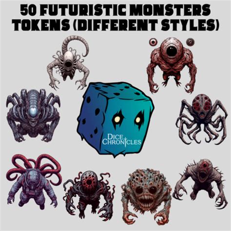 Bundle Monster Tokens Roll20 Marketplace Digital Goods For Online