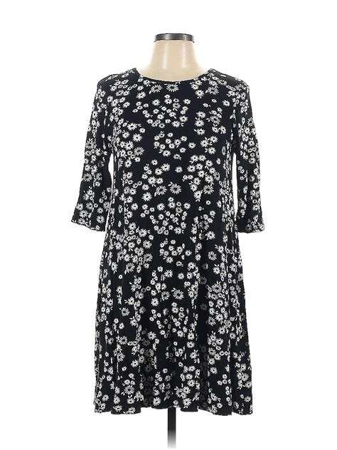 ASOS Floral Black Casual Dress Size 10 72 Off ThredUP