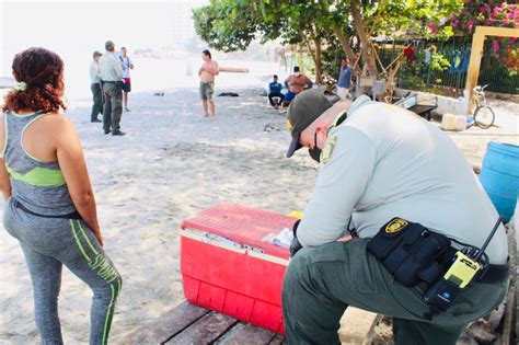 Distrito Ejerce Estrictos Controles En Las Playas De Santa Marta Frente