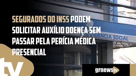 Segurados do INSS podem solicitar Auxílio Doença sem passar pela