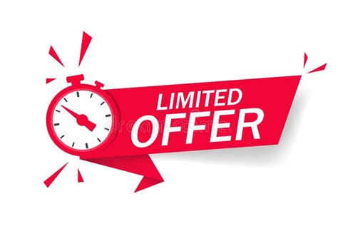 Limited Time Offer Stock Illustrations 21 111 Limited Time Offer Stock Illustrations Vectors