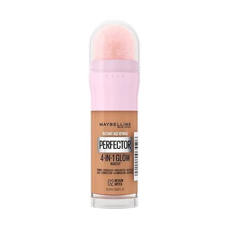 MAYBELLINE Perfector 4-in-1 Glow Μέικαπ Instant Anti Age 02 Medium 20ml ...