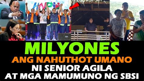 SENIOR AGILA MILYONES ANG NAHUTHOT NI SENYOR AGILA NG SBSI Surigao