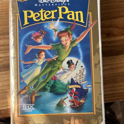 Peter Pan Vhs Th Anniversary Limited Edition Eur