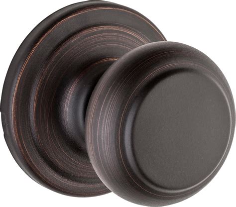 Weiser Troy Venetian Bronze Door Knob Interior Door Handles Passage Knobs For Hall And Closet