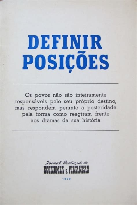 Definir Posi Es Os Povos N O S O Inteiramente Respons Veis Pelo Seu