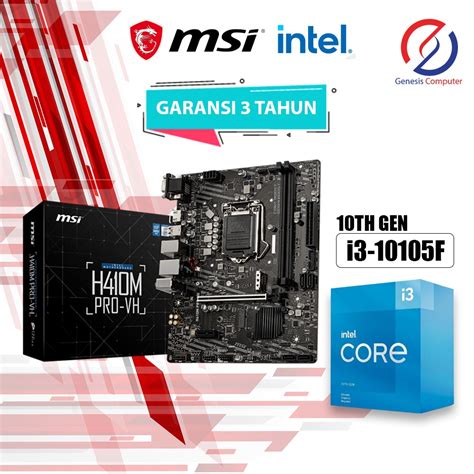 Jual Paket Processor Intel Core I F Ghz Box Motherboard