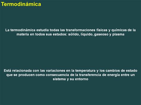 Principios De La Termodin Mica Ppt