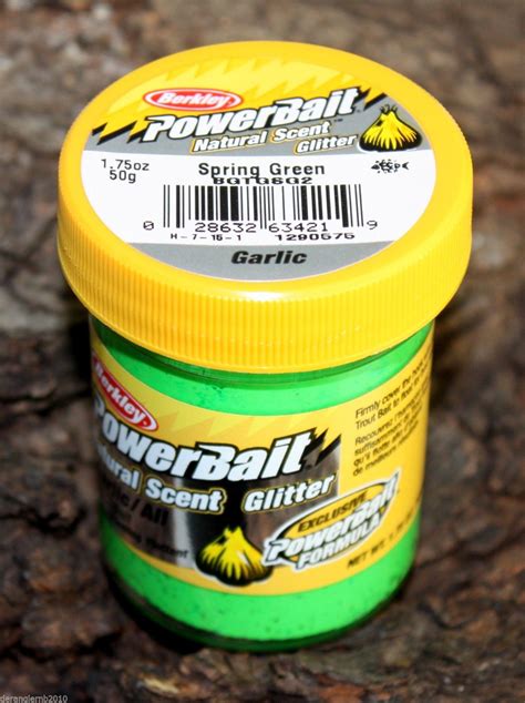 Berkley Powerbait Power Trout Bait Natural Scent Glitter Garlic