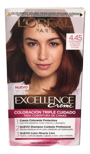 Tinte Loreal Imedia Excellence Casta O Cobrizo Caoba Meses Sin