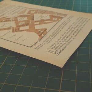 1911 Vintage Hofburg Palace Map - Etsy