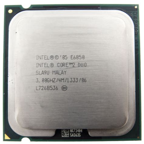 Intel Core 2 Duo E6850 SLA9U 4M Cache 3 00 Ghz 1333 Mhz Cpu Procesador