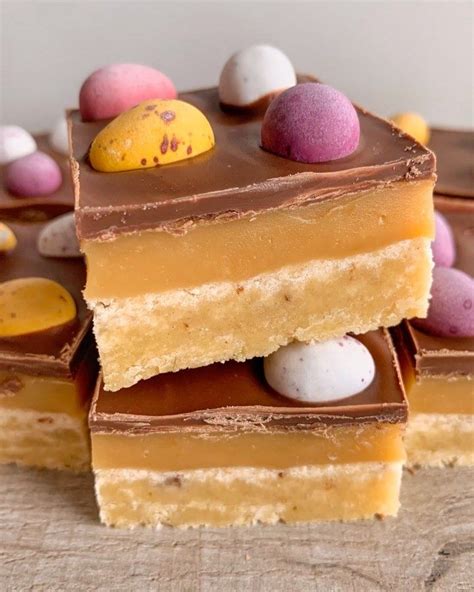 Fitwaffle Kitchen On Instagram Easy Mini Egg Millionaires Shortbread