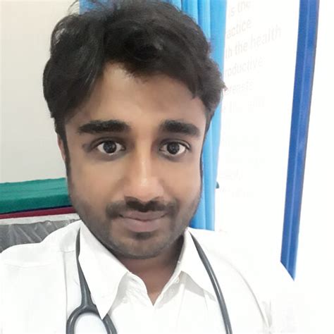 Arjun Mallasandra Balakrishna Senior Resident Doctor Of Medicine