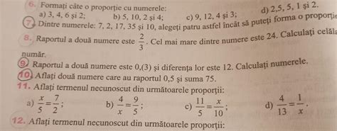 Raportul A Dou Numere Este I Diferen A Lor Este Calcula I