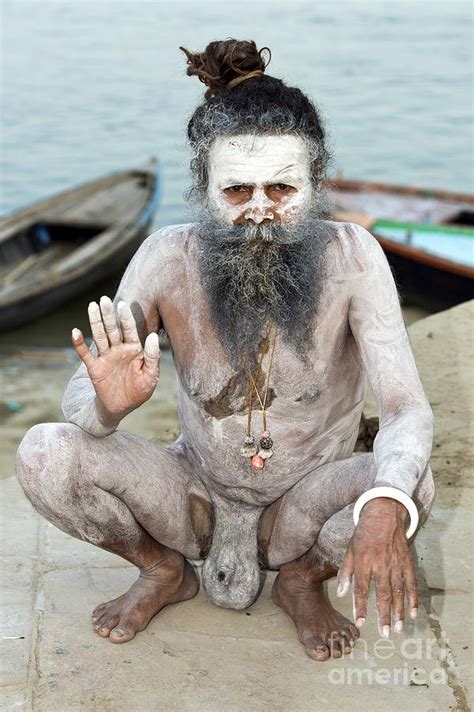 Sadhu Holy Man In India Photograph By Tony Camacho