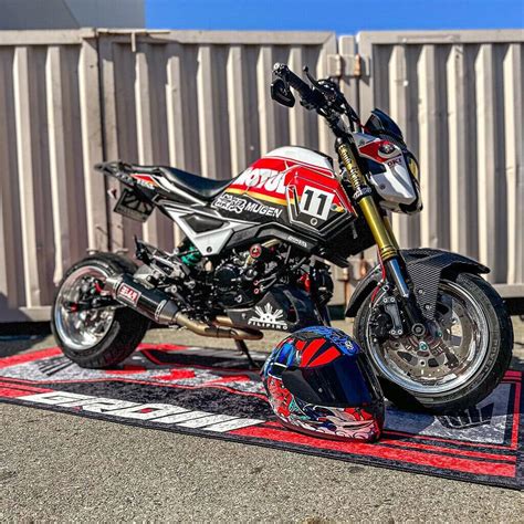 Full Graphic Decal Mugen Racing Motul Jdm Honda Grom Msx