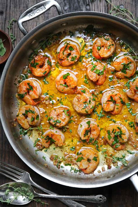 Garlic Butter Shrimp One Pan 20 Minute Meal Julia S Album