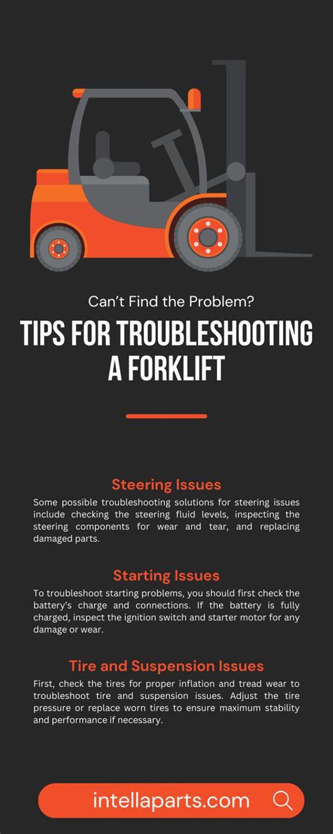 Can’t Find The Problem Tips For Troubleshooting A Forklift Intella Parts