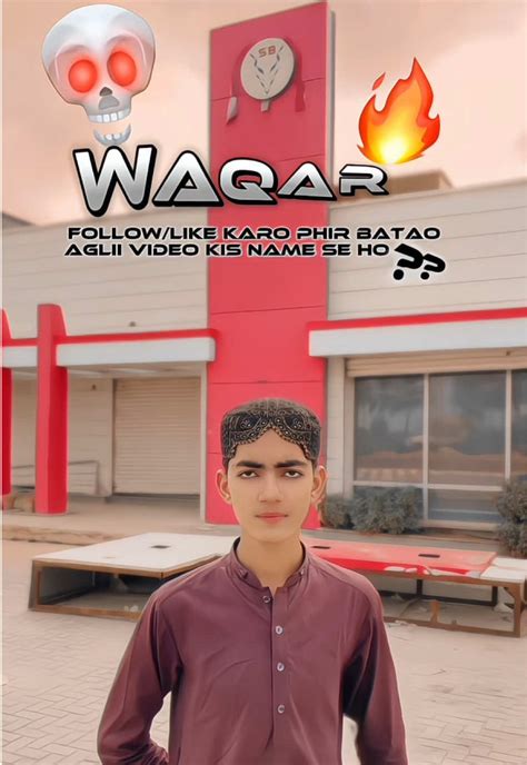 celebrating   waqar  unique video tribute tiktok