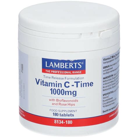 Vitamine C 1000 Mg Bioflavonoiden 180 St Farmaline Be