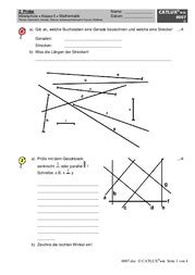 Proben Mathematik Klasse Mittelschule Catlux