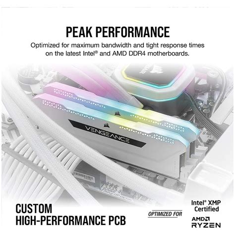 Corsair Vengeance RGB Pro 16GB SL 2x8GB 3200MHz C16 White DDR4