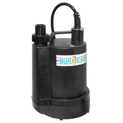 Bur Cam Pumps 300507p Submersible Utility Pump 25 Hp 115 V Walmart