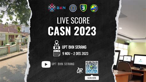 LIVE SCORE SKD CPNS TAHUN 2023 12 11 2023 SESI 3 YouTube