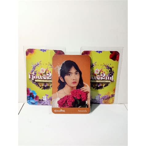 Jual Photocard Jkt Amanda Sukma Flowerfull Official Original