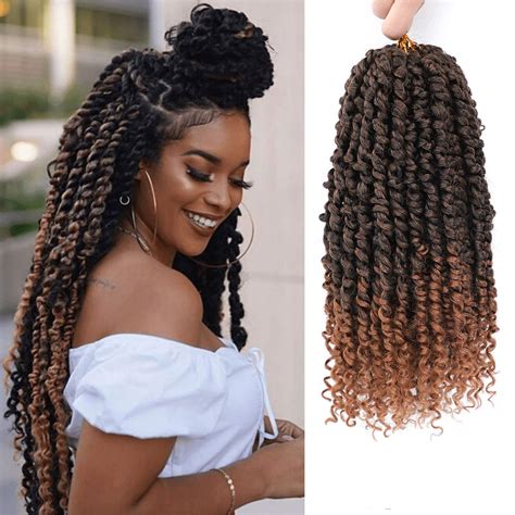 Buy Passion Twist Hair - 8 Packs 12 Inch Passion Twist Crochet Hair For ...