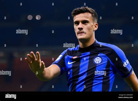 Milan Italy 27 May 2023 Aleksandar Stankovic Of Fc Internazionale