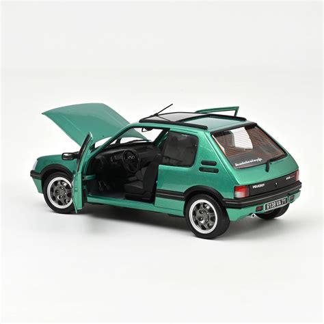 Norev 184847 Peugeot 205 GTi Griffe With Windowroof 1991 Green 1 18