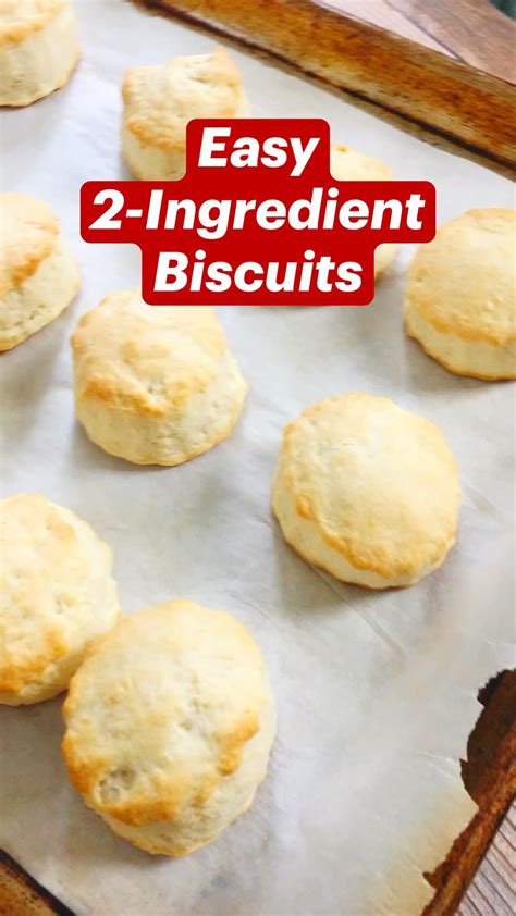 Easy 2 Ingredient Biscuits Artofit