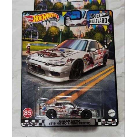Hot Wheels 2023 Boulevard Nissan Silvia S15 Nismo R Tune Proto Shopee Malaysia