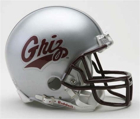 Montana Grizzlies Ncaa Riddell Replica Mini Football Helmet