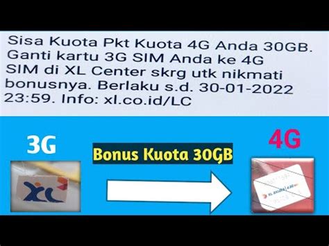 Cara Upgrade Kartu XL 3G Ke 4G Terbaru 2021 Mudah Sekali Tanpa Perlu