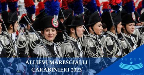 CONCORSO 816 ALLIEVI MARESCIALLI CARABINIERI 2023 SEREM