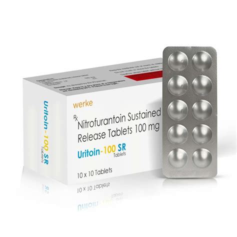 NITROFURANTOIN SUSTAINED RELEASE TABLETS 100MG At Rs 809 Box