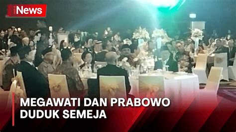 Momen Megawati Dan Prabowo Duduk Semeja Di Perayaan Hari Nasional Arab