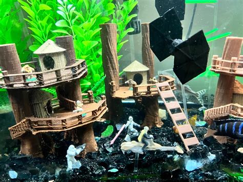 Star Wars Aquarium Decor Endor Themed Etsy