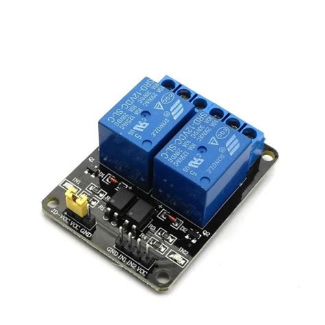 2 Channel Relay Module 12V Low Level Triggered Isolated Input