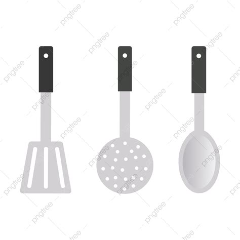 Gambar Ilustrasi Vektor Spatula Sudip Alat Dapur Memasak Png Dan